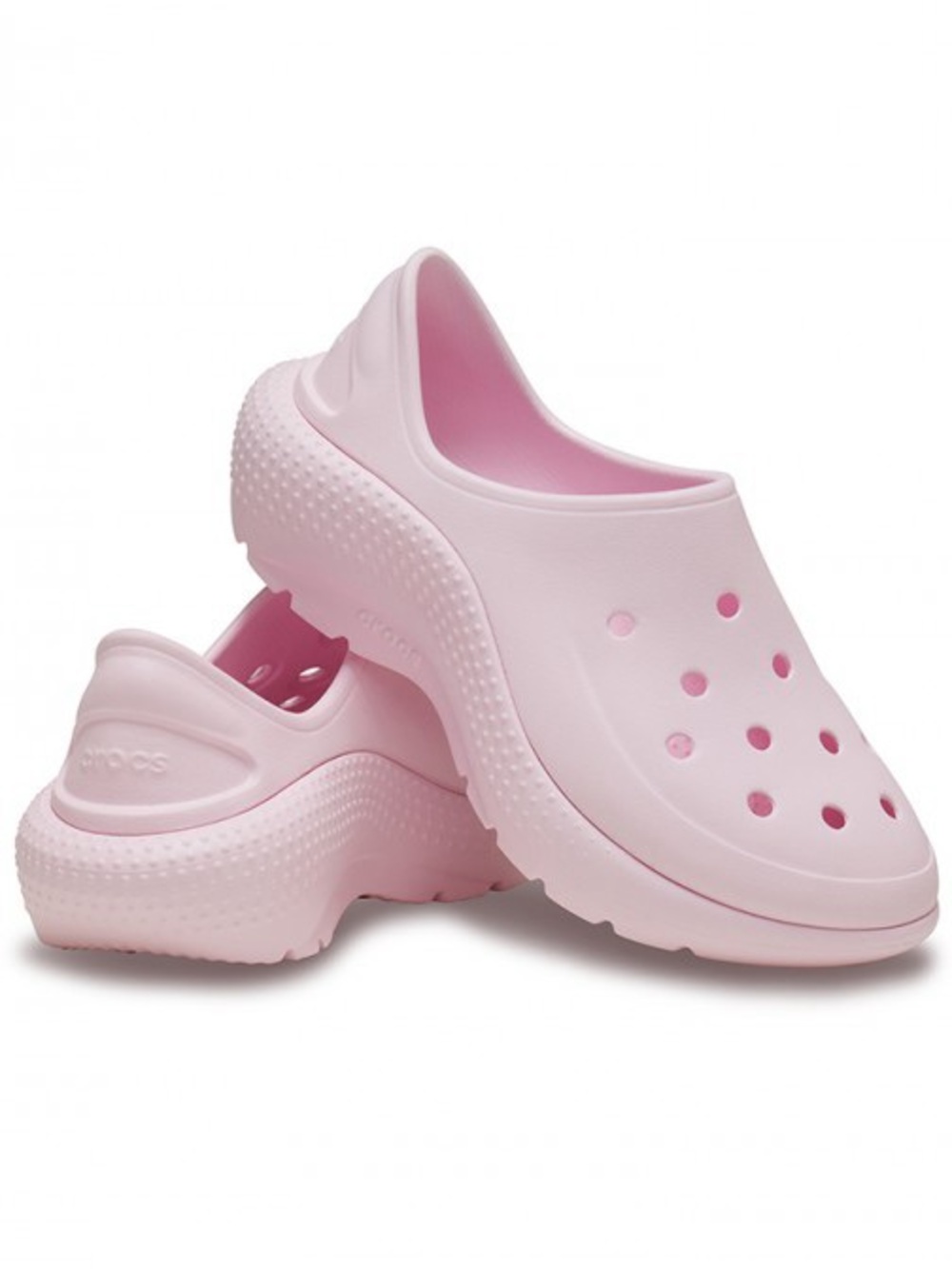 Crocs Milk Pink sneakers size J3/5w - Picture 8 of 8
